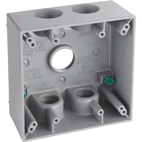 4 steel bracket box|4 square weatherproof electrical box.